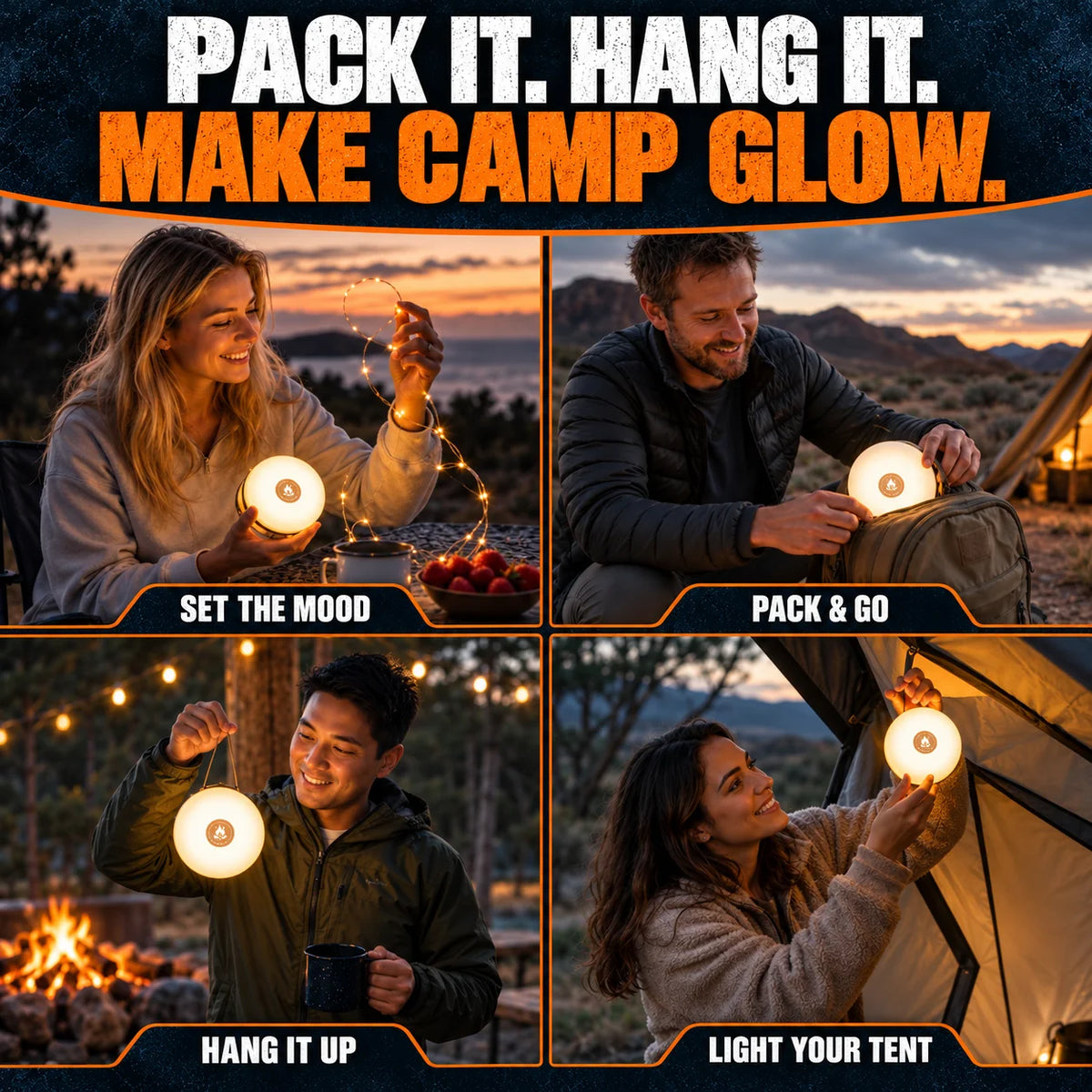 Yakka 4-in-1 Camp Lamp