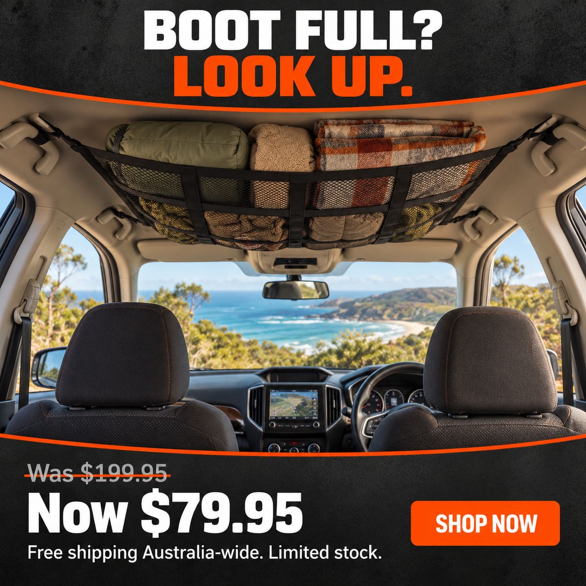 Yakka Overhead Storage Net