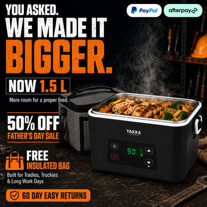 Yakka Heating LunchBox 1.5L - Extra Large