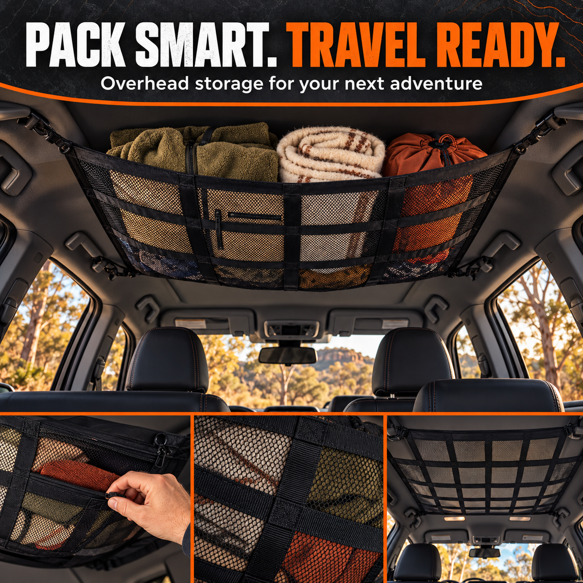 Yakka Overhead Storage Net
