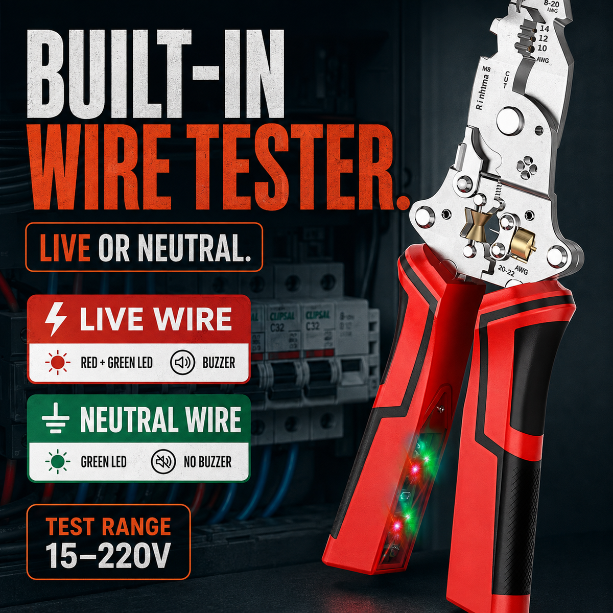 Yakka Multi-Function Wire Stripper