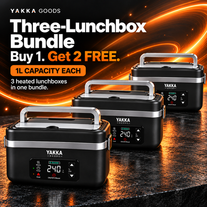 Yakka Heating LunchBox - Buy 1 Get 2 Free